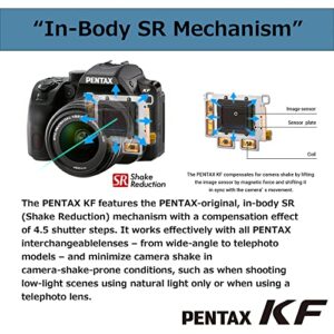 PENTAX KF APS-C Digital SLR Camera Body kit with Dustproof, Weather-Resistant and Vari-Angle LCD Monitor, Black