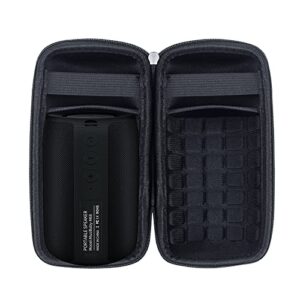 musibaby m68 hard case, hard travel case for musibaby bluetooth speakers, specially designed and manufactured by musibaby-black