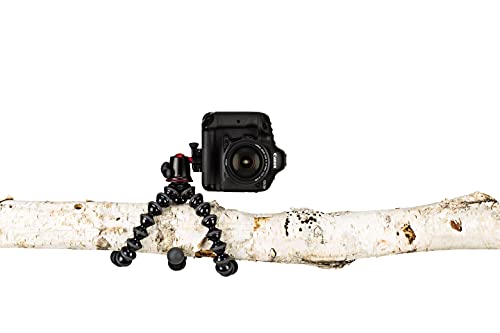 Joby GorillaPod 5K GripTight Mount PRO Kit, Aluminum Flexible Tripod Stand and BallHead 5K with Locking Phone Mount, Easy Landscape or Portrait Mode, Supports up to 5kg (11lb), Black (JB01830-BWK)