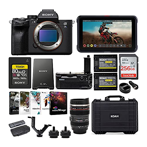 Sony Alpha a7S III Mirrorless Digital Camera Video Production Bundle (15 Items)