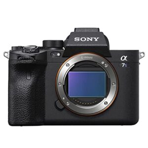 Sony a7S III Mirrorless Camera with 28-70mm Lens + LED Always on Light + 128GB Memory, Filters, Case, Tripod + More (32PC Bundle Kit)