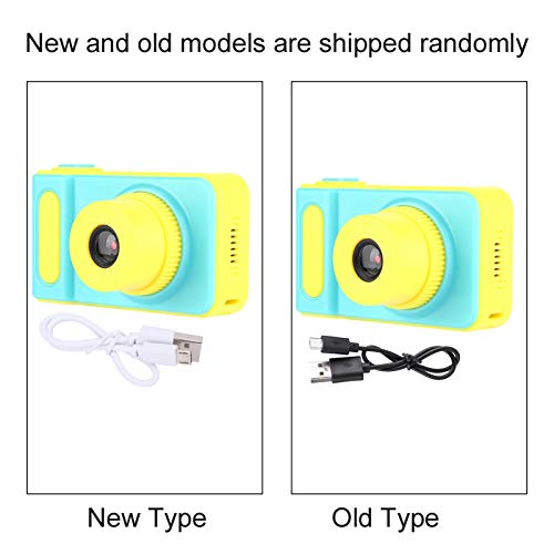 Shanrya Children Camera, Children Video Camera, 1080P Resolution HD Image Artist Photographer Traveller for Home(Blue)