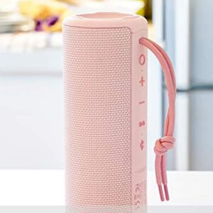 MIATONE Outdoor Portable Bluetooth Speakers Wireless Speaker Waterproof - Pink