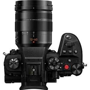 Panasonic Lumix GH6 Mirrorless Camera with 12-60mm f/2.8-4 Lens (DC-GH6LK) + 4K Monitor + Rode VideoMic + Sony 64GB Tough SD Card + Filter Kit + Wide Angle Lens + Telephoto Lens + Lens Hood + More