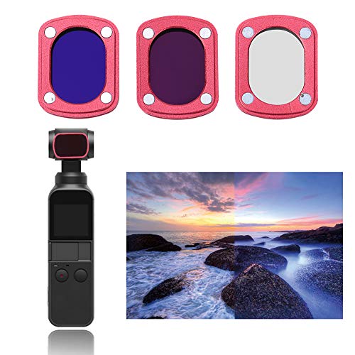 RvSky Digital Camera Accessories Junestar Optical Glass Camera Lens Filter Kit for