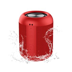 bluetooth speakers, portable wireless speaker, portable waterproof speaker with ipx6 waterproof for iphone, samsung, 24h playtime,upgraded