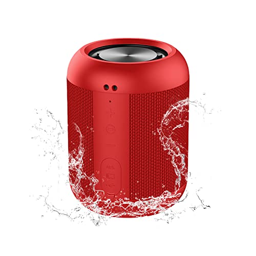 Bluetooth Speakers, Portable Wireless Speaker, Portable Waterproof Speaker with IPX6 Waterproof for iPhone, Samsung, 24H Playtime,Upgraded