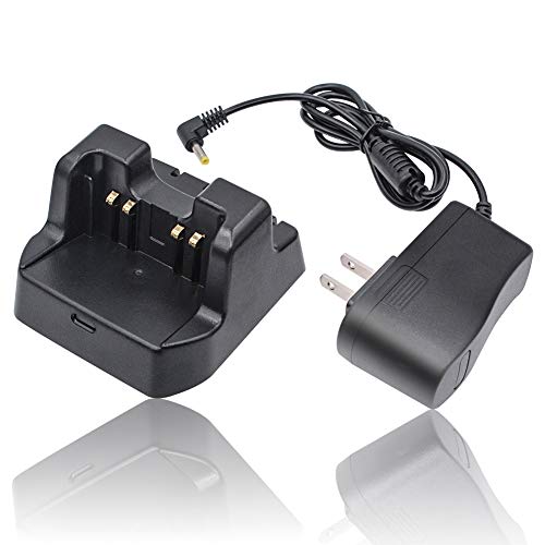 CD-47 Charger Compatible for Yaesu Vertex FT-60 FT-60R FT60 FT60R FT-270R VX-150 VX-160 VX-180 VX-231 VXA-220 HX270 HX270S HX370S Radio FNB-83 FNB-83H FNB-V94 FNB-V106 FNB-V67LI FNB-V67