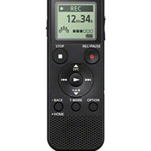 Sony ICD-PX370 Mono Digital Voice Recorder with Built-In USB Voice Recorder,black