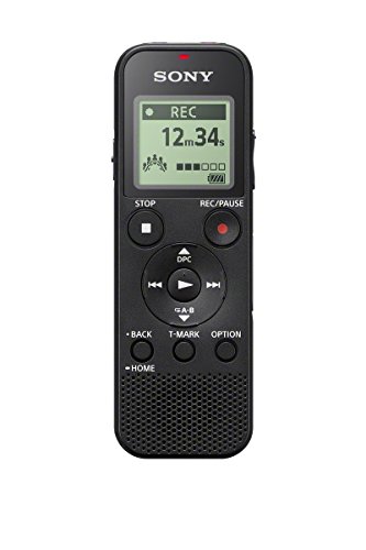 Sony ICD-PX370 Mono Digital Voice Recorder with Built-In USB Voice Recorder,black