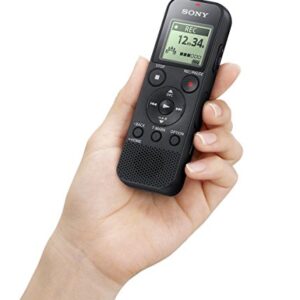 Sony ICD-PX370 Mono Digital Voice Recorder with Built-In USB Voice Recorder,black