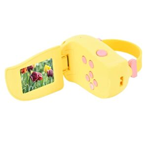 01 02 015 kids camera, safe abs cute 12 mp children digital camera for gift for girls for boys for toy(yellow)