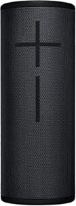 ultimate ears megaboom 3 portable wireless bluetooth speaker (powerful sound + thundering bass, bluetooth, magic button, waterproof, battery 20 hours) – night black