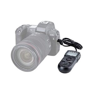 JJC Intervalometer Timer Remote Control Shutter Release for Canon EOS Rebel T6 T7 2000D 90D 80D 70D 60Da 77D T8i T7i T6i T6s SL3 SL2 T5i T4i T3i EOS R R6 Mark II R6 R7 R8 R10 RP M6 Mark II M5 & More