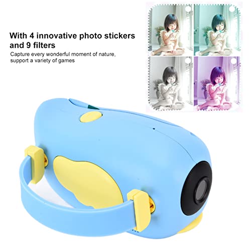 01 02 015 Kids Camera, Safe ABS Cute 12 MP Children Digital Camera for Gift for Girls for Boys for Toy(Blue)