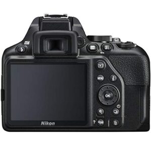 Nikon D3500 24.2MP DSLR Camera w/AF-P 18-55mm VR Lens & 70-300mm Dual Zoom Lens (1588B) – (Renewed)