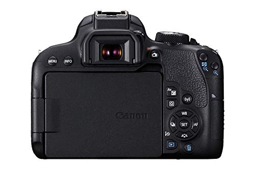 Canon EOS 800D Digital SLR with 18-55 is STM Lens Black (International Model No Warranty)