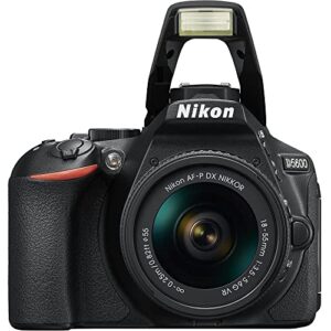 Nikon D5600 DSLR Camera with 18-55mm Lens (1576) + Camera Bag + Wide Angle Lens + 55mm UV Filter + 6-Piece Multi-Coated Graduated Filter Kit + SanDisk 32GB Ultra Memory Card + More