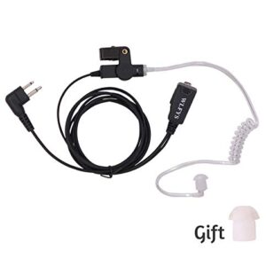 Wlfys Radio Earpiece for Motorola with Mic Acoustic Tube Headset Walkie Talkie CLS1110 CP110 CP200 GP300 GP2000