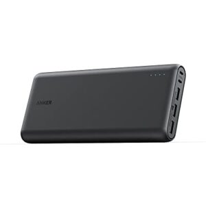 Anker 337 Power Bank (PowerCore 26K) Portable Charger, 26800mAh External Battery with Dual Input Port and Double-Speed Recharging, 3 USB Ports for iPhone, iPad, Samsung, Android and Other Devices