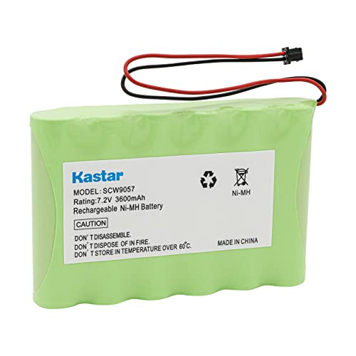 Kastar 1-Pack Battery Replacement for ADT 17000145 17000152 Impassa Wireless Alarm Systems, DSC 6PH-H-4/3A3600-S-D22 DSC Impassa SCW9055 SCW9057 BH7236-SS Self-Contained 2-Way Wireless Security System