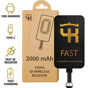 2000 Mah Qi Receiver Type C for Samsung Galaxy A Series A73 A72 A71 A70 A53 A52 A51 A50 - Google Pixel Qi Wireless Charging Receiver - Qi Receiver for Samsung - Wireless Charging Adapter Module USB-c