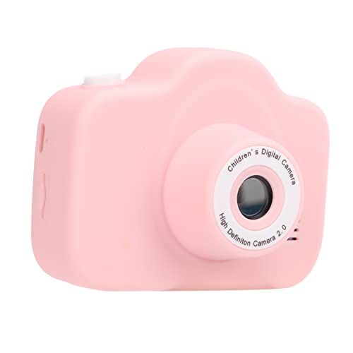 01 02 015 Kids Mini Camera, Kids Digital Camera Cute Plastic 2 Inch Screen 2MP for Gifts(Single Shot Pink)