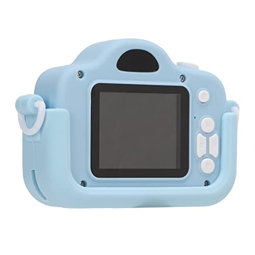 01 02 015 Kids Mini Camera, Kids Digital Camera Cute Plastic 2 Inch Screen 2MP for Gifts(Single Shot Blue)