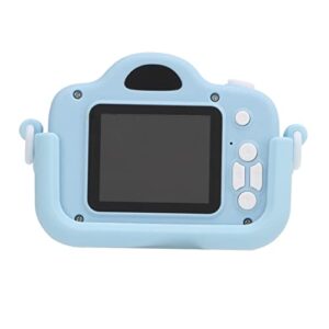01 02 015 Kids Mini Camera, Kids Digital Camera Cute Plastic 2 Inch Screen 2MP for Gifts(Single Shot Blue)