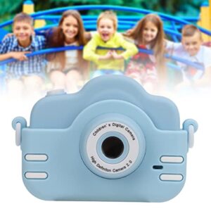 01 02 015 Kids Mini Camera, Kids Digital Camera Cute Plastic 2 Inch Screen 2MP for Gifts(Single Shot Blue)