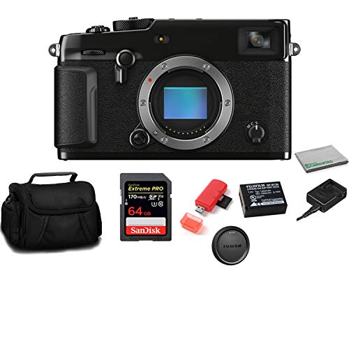 FUJIFILM X-Pro3 Mirrorless Digital Camera Body Only - Kit with 64GB Memory Card + More