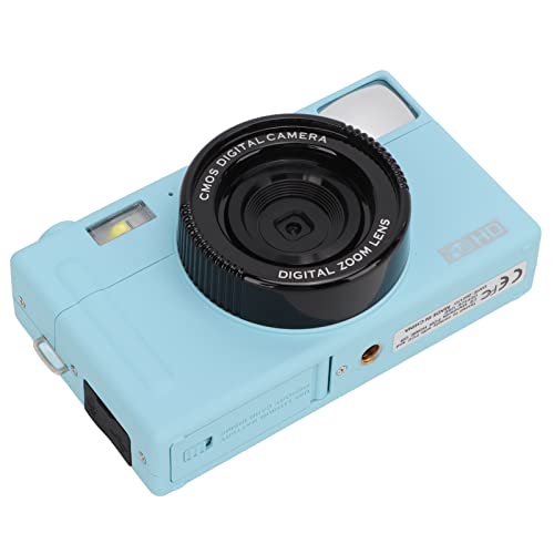 Simple Micro Digital Camera, 16X Digital Zoom mirrorless Camera 15 FPS Resolution with USB Cable for Travel