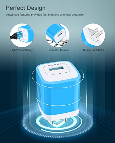 Android Charger, Type C USBC Charging for Samsung Tab A7 Lite S8 Plus, Galaxy S23 S22 Ultra S21+ S21 S20 Fe 5g S10 A32 A12 A42 A02s A03s A53 5g Note 10 Plus, USB Wall Charger Block + 6 Ft USB-C Cable