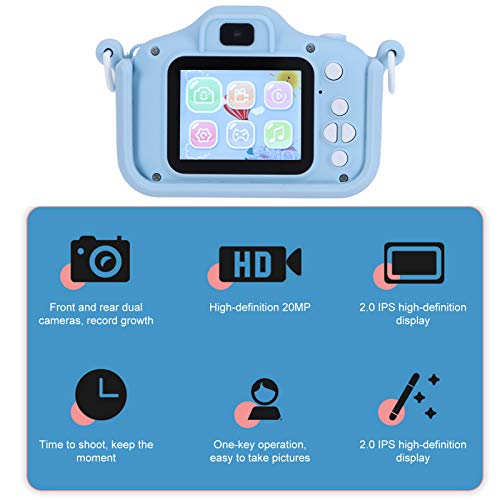 USB Charging Dual-Shot Camera Front and Rear Dual Cameras 32GB 2.0inch Screen Photography Tool