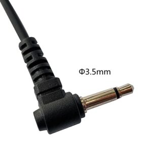 3.5MM Listen Only Earpiece for 2-Way Radio, Speaker, Microphone, Transceiver, PC Audio Equipment Including Medium Ear Molds (2 Pieces)