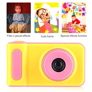 WinmetEuro Children Camera, 1080P Resolution Ideal Gift Digital Camera, Photographer Artist for Home Traveller(Pink)