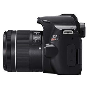 Rebel SL3 DSLR Camera w/EF-S 18-55mm F/4-5.6 is STM Zoom Lens + 75-300mm F/4-5.6 III Lens + EF 50mm f/1.8 STM Lens + 128GB Memory + Case + Tripod + Filters (40pc Bundle)