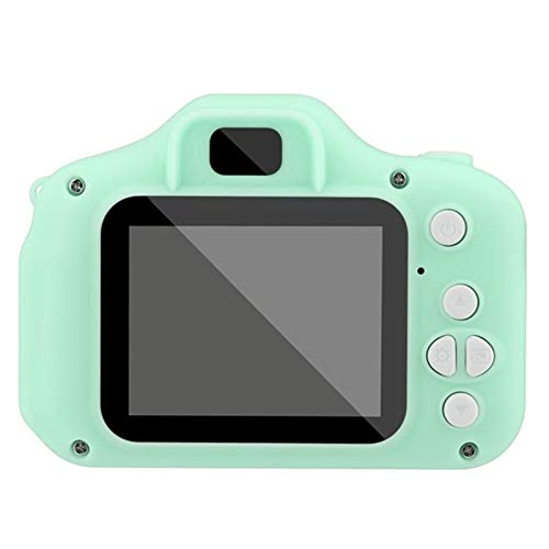 FengLS Digital Camera for Kids, 1080P Hd Kid Digital Video Camera Children Camera with 32GB SD Card Feastive Birthday Gifts for Boys Age 3-9, Portable Toy 2.0 LCD Mini Camera (Green)