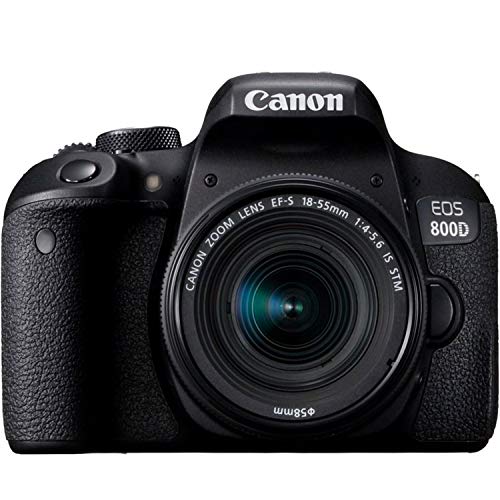 EOS 800D (Rebel T7i) DSLR Camera w/EF-S 18-55mm F/4-5.6 is STM Lens + 75-300mm F/4-5.6 III Lens + 50mm f/1.8 STM Lens + 420-800mm Super Telephoto Lens + 128GB Memory (42pc Extreme Bundle)