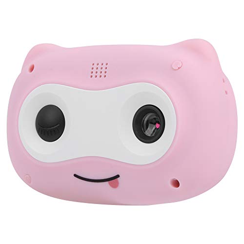 Sazao Children Camera, Largecapacity Battery Life High Definition Digital Mini Camera, Lovely Mini for Childrfen Kids Girls(Pink)