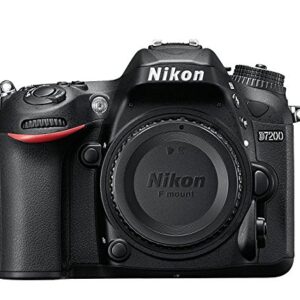 Nikon D7200 DX-format DSLR Body (Black)