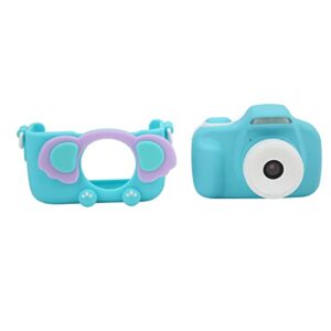 Shanrya Kids Digital Camera, 1000mAh Rechargeable 1080p Digital Children Camera 48MP Dual Camera for Gifts for Boys for Girls