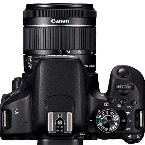 EOS 800D (Rebel T7i) DSLR Camera w/EF-S 18-55mm F/4-5.6 is STM Zoom Lens + 75-300mm F/4-5.6 III Lens + EF 50mm f/1.8 STM Lens + 128GB Memory + Case + Tripod + Filters (40pc Bundle)
