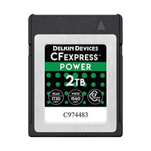 delkin devices 2tb power cfexpress type b memory card (dcfx1-2tb)