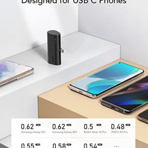 VEGER Portable Charger, USB C Power Bank, 5000mAh Mini Battery Pack Fast Charging 20W Small Charging Bank for Samsung Galaxy S21, S20, S10, S9, Note 20, Pixel, Moto, LG, Oculus Quest, Android Phones