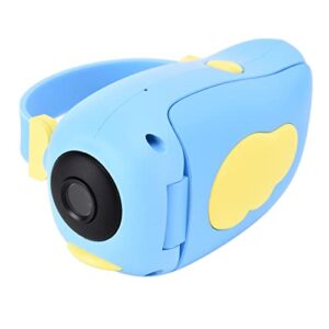 hd digital camera, 100° viewing angle 400mah battery safe 2 inch screen camera cute for boys for toy for gift for girls(blue)