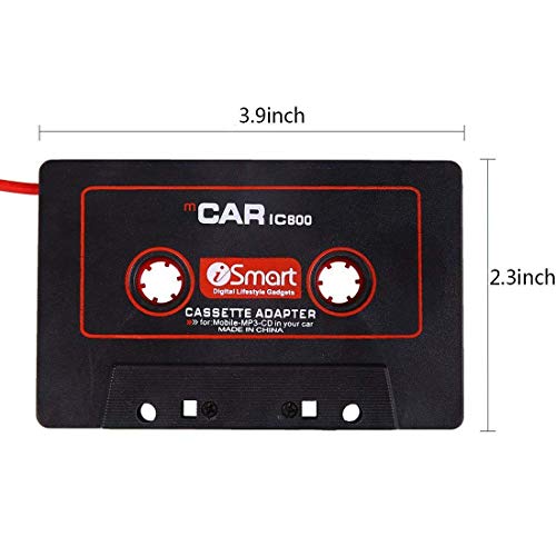 QUMOX Car Audio Tape Cassette Music to Jack AUX for iPod MP3 iPhone 3.5mm Connector UK