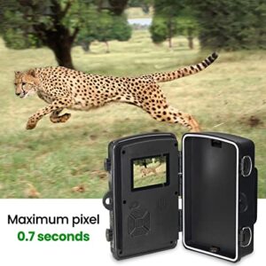 DUONIANHESJ 16MP 1080P Outdoor Camera Field Detection Infrared Camera 2.0 Inch TFT Color Display Day Night Use Hunts Night-Visions Camera (Color : with 16GB TF Card)