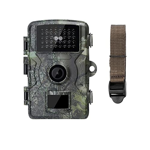 DUONIANHESJ 16MP 1080P Outdoor Camera Field Detection Infrared Camera 2.0 Inch TFT Color Display Day Night Use Hunts Night-Visions Camera (Color : with 32GB TF Card)