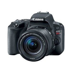 canon eos rebel sl2 dslr camera with ef-s 18-55mm stm lens – wifi enabled